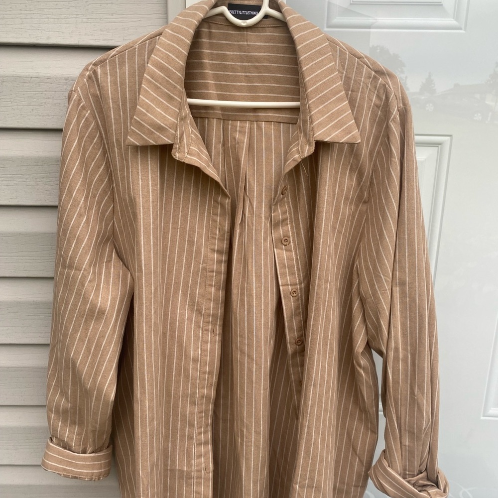 PrettyLittleThing Buttondown Oversized Shirt